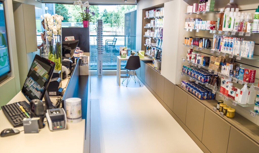 Apotheek Ekeren – PU Gietvloer