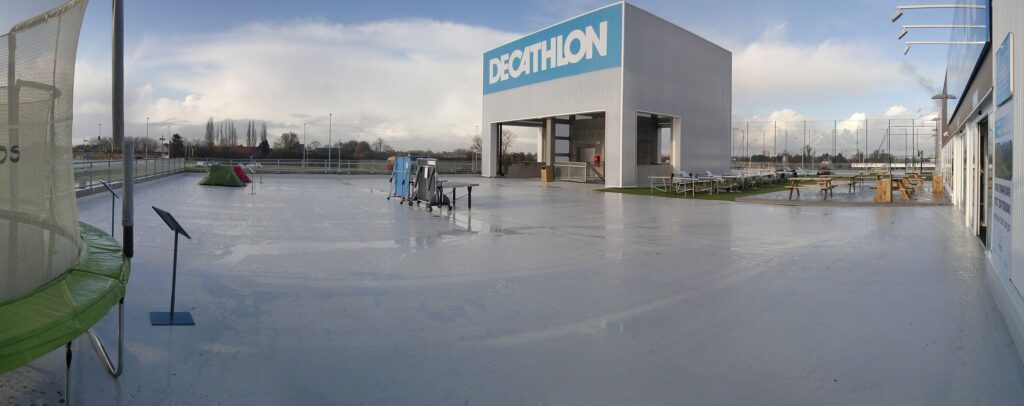 Decathlon dakparking – Antwerpen