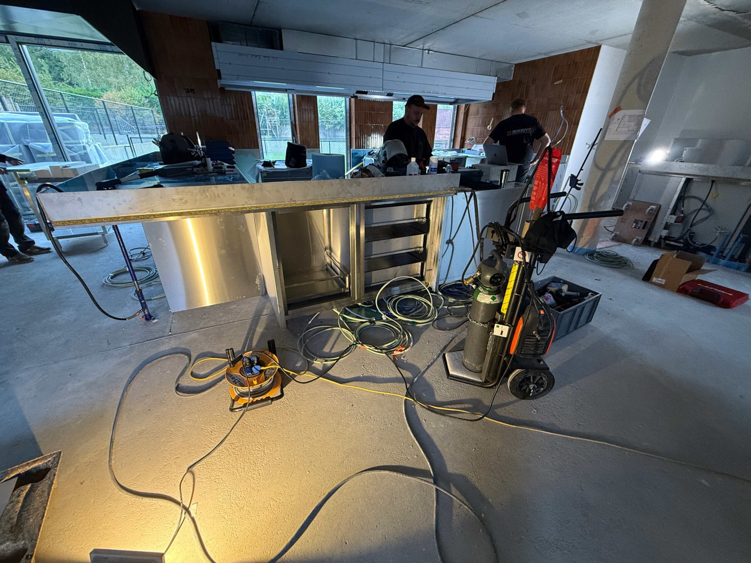 HACCP-vloer voor open keuken Tilia